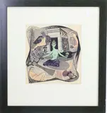 Untitled by Harry E. Buckley, Mixed media, sold Jun 2026