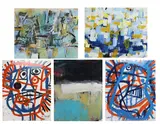 Fear by Louis Tavelli, Oil on paper and mixed media/collage, sold Jun 2026