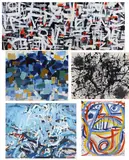Abstract Landscapes by Louis Tavelli, Oil on paper, sold Jun 2026