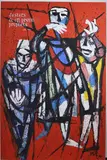 Jesters do oft prove prophets by Wolfgang Roth, Oil on board, sold Jun 2026