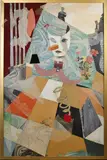 Cirque Classique by Wolfgang Roth, Collage/mixed media on board, sold Jun 2026