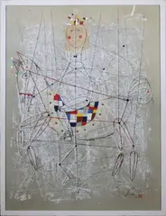 A Kingdom for a Horse by Wolfgang Roth, Collage/mixed media, sold Jun 2026