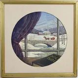 Untitled by Vernon Wood, OIl on canvas, sold Jun 2026