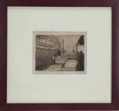 Untitled by Frederick Harer, Etching, sold Jun 2026