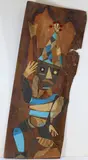 Untitled by Wolfgang Roth, Mixed media and collage on a natural wood board, sold Jun 2026