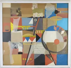 Untitled by Wolfgang Roth, Mixed media/collage on board, sold Jun 2026