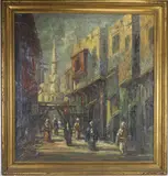 Untitled by Leonid Gechtoff, Oil on canvas, sold Jul 2026