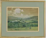 Untitled by Robert H. Nisbet, Watercolor gauche, sold Jul 2026