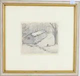 Untitled by Harry Horn, Pencil drawing/sketch, sold Jul 2026