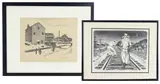 Canal by Adolphe W. Blondheim, Lithograph, sold Jul 2026