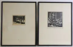 Untitled by Herbert Pullinger, Woodblock prints, sold Jul 2026