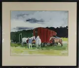 Untitled by James Carlin, Watercolor, sold Jul 2026