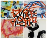 Abstract Landscape by Louis Tavelli, Oil on paper and mixed media/collage, sold Jul 2026