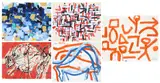 Abstract Landscape by Louis Tavelli, Oil on paper and mixed media/collage, sold Jul 2026