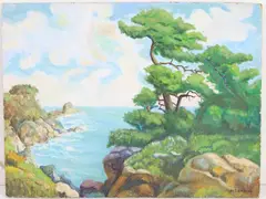 Untitled by Mildred S. Gehman, Oil on board, sold Jul 2026