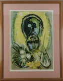 King Mummer by Benton Murdoch Spruance, Lithograph, sold Jul 2026
