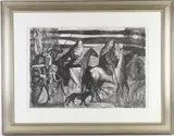 The People Work by Benton Murdoch Spruance, Lithograph, sold Jul 2026