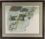 Winter Birds by Benton Murdoch Spruance, Lithograph, sold Jul 2026