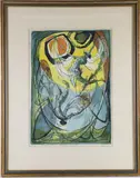 Daedalus and Icarus; Altar by Benton Murdoch Spruance, Lithograph, sold Jul 2026
