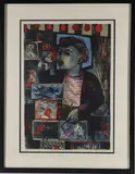 St. Francis - The Market by Benton Murdoch Spruance, Lithograph, sold Jul 2026