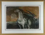 Damascus Road by Benton Murdoch Spruance, Lithograph, sold Jul 2026