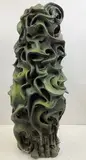 Untitled by Raymond Rocklin, Mixed media abstract sculpture with painted and smoked surface, sold Jul 2026