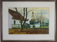 Untitled by David Coolidge, Watercolor, sold Aug 2026