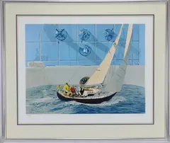 Untitled by Doug Webb, Lithograph, sold Aug 2026