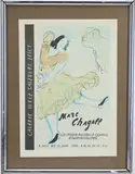 Gouachen, Aquarelle, Graphik, Bühnenentwürfe by Marc Chagall, Lithograph/poster "Gouachen, sold Aug 2026