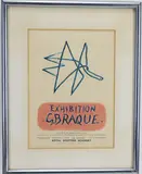 Exhibition G. Braque by Georges Braque, Lithograph/poster "Exhibition G, sold Aug 2026