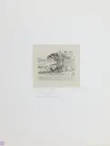 Les Périgues, Le Pin Parasol, by André Dunoyer de Segonzac, Etching, sold Aug 2026