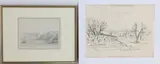 La Berge by André Dunoyer de Segonzac, Lithograph, sold Aug 2026