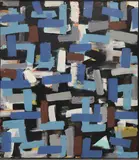 Broad Brush Abstracts by Louis Tavelli, Oil on canvas, sold Aug 2026