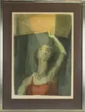 Shaft of Light, by Benton Murdoch Spruance, Lithograph, sold Aug 2026