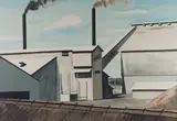 Bauxite Factory by Clarence Carter, Silkscreen, sold Aug 2026