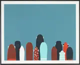 Untitled by Jim Houser, Lithograph, sold Aug 2026