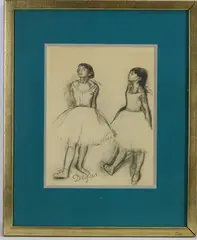 Untitled by Edgar Degas, Lithograph print, sold Aug 2026