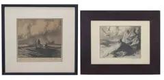 Men of Gloucester by Gordon Grant, Lithographs, sold Aug 2026