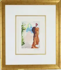 St. Bernard's Prayer to the Virgin by Salvador Dalí, Lithograph print "St, sold Aug 2026
