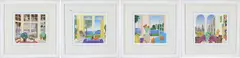 Four Season Suite by Thomas McKnight, Serigraphs (4), sold Aug 2026