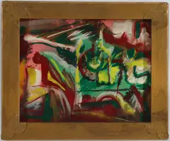 Untitled by Joseph Meierhans, Oil on board, sold Sep 2026