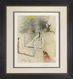 Allegory: The Chevalier's Proposal by Salvador Dalí, Lithograph on Japon paper, sold Sep 2026
