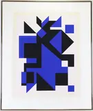 Utica by Victor Vasarely, Serigraph in two colors, sold Sep 2026