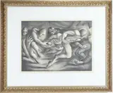 Shovel Pass, by Benton Murdoch Spruance, Lithograph, sold Sep 2026