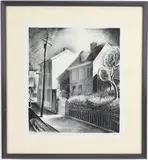 Street Scene – Germantown, 1931, by Benton Murdoch Spruance, Lithograph, sold Sep 2026