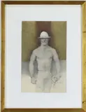 Untitled by John Brock Lear, Jr., Pencil and graphite on paper, sold Sep 2026