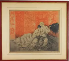 Moquerie by Louis Icart, Engraving, sold Sep 2026