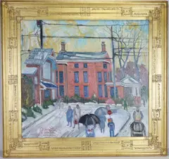 Untitled by Joseph Barrett, Oil on canvas, sold Sep 2026