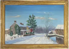 Untitled by Walter Emerson Baum, Oil on canvas, sold Sep 2026