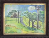 Summer, by Charles W. Ward, Oil on board, sold Sep 2026